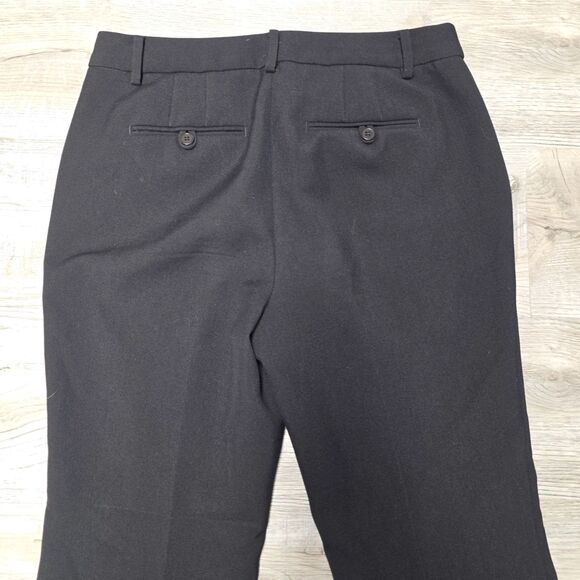 Talbots Raleigh Black Dress Trouser Pants Size 6 - Picture 10 of 10
